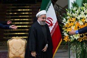 استقبال رسمی از رئیس جمهوری کره جنوبی 